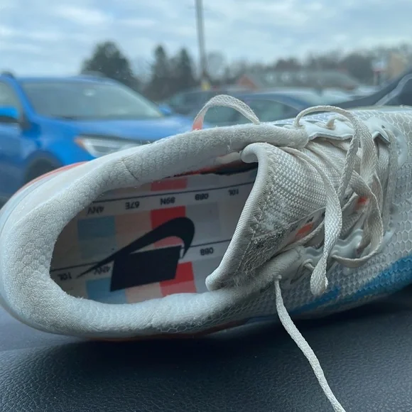 running track gym athletic training bike sneakers white pink blue green purple - Picture 2 of 3